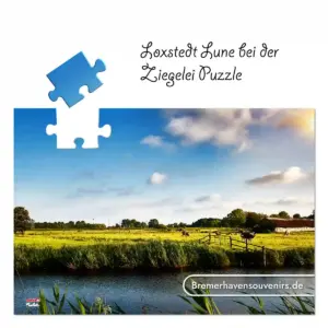 Loxstedt Lune bei der Ziegelei Puzzle