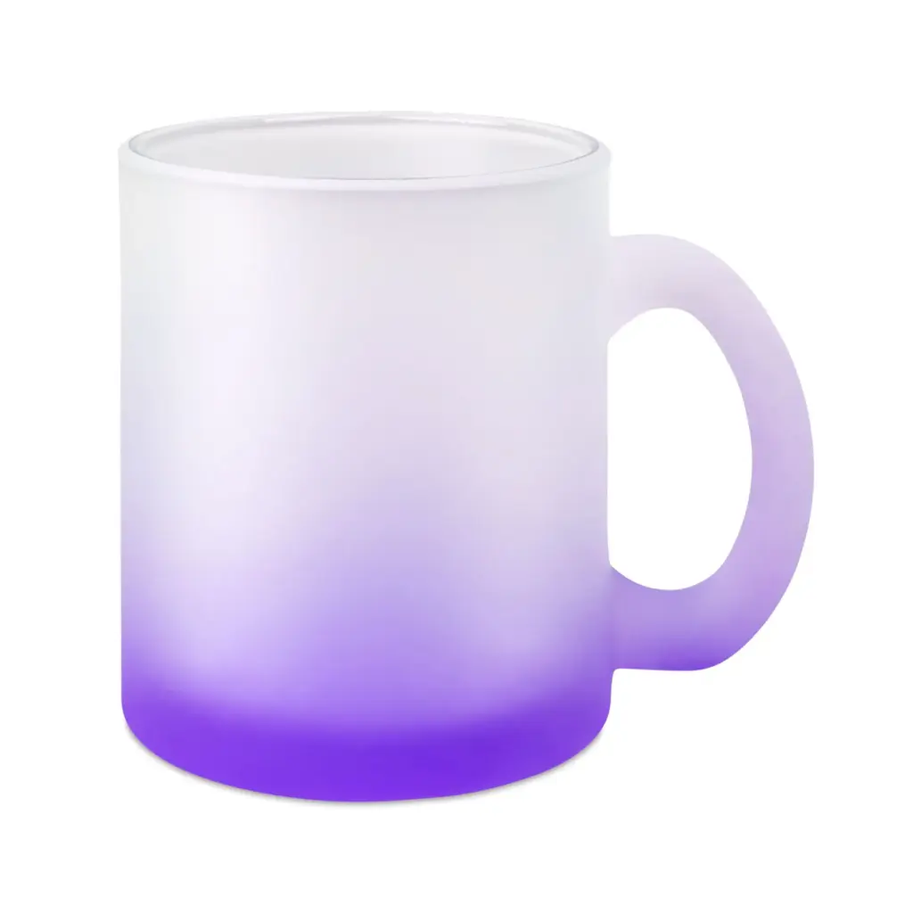 Glasbecher mit Farbverlauf Rohlinge