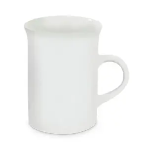 Keramikbecher Weiß diverse Formen Rohlinge – Bild 3