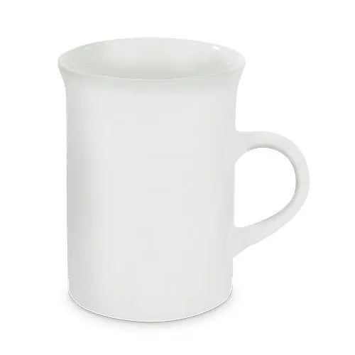 Keramikbecher Weiß diverse Formen Rohlinge
