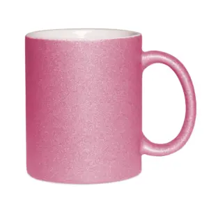 Keramikbecher mit farbiger Glitzeroberfläche Rohlinge – Bild 4